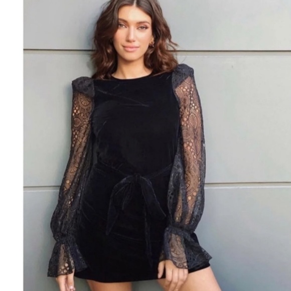 H&M The Vampire’s Wife lace neo gothic dress NWT - Picture 2 of 10